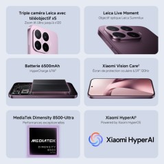 [Officiel] Xiaomi 17T, Smartphone 12+256GO, Noir, Écran de 6,59 pouce