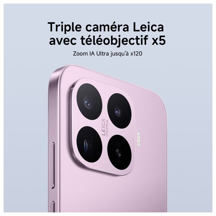 [Officiel] Xiaomi 17T, Smartphone 12+256GO, Noir, Écran de 6,59 pouces a 120 Hz avec protection oculaire, Téléobjectif Leica