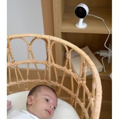 Écoute bébé connecté - BÉABA - Zen Connect Mini - caméra Full HD