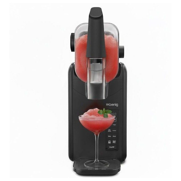 Machine a granités - H.KoeNIG - SLH800 - 2,5 L - 220 W - Multifonction - Slush / Milkshake / Cocktails Machine a granités - H.KoeNIG - SLH800 - 2,5 L - 220 W - Multifonction - Slush / Milkshake / Cocktails