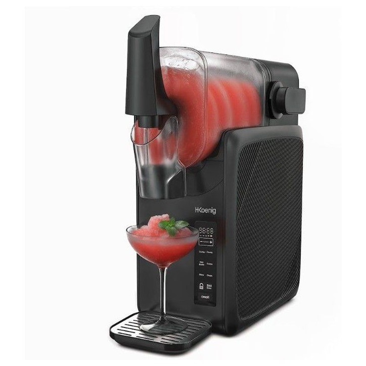 Machine a granités - H.KoeNIG - SLH800 - 2,5 L - 220 W - Multifonction - Slush / Milkshake / Cocktails Machine a granités - H.KoeNIG - SLH800 - 2,5 L - 220 W - Multifonction - Slush / Milkshake / Cocktails
