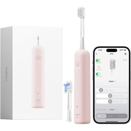 Brosse a dents électrique - LAIFEN - Wave - Rose - Mouvement sonique