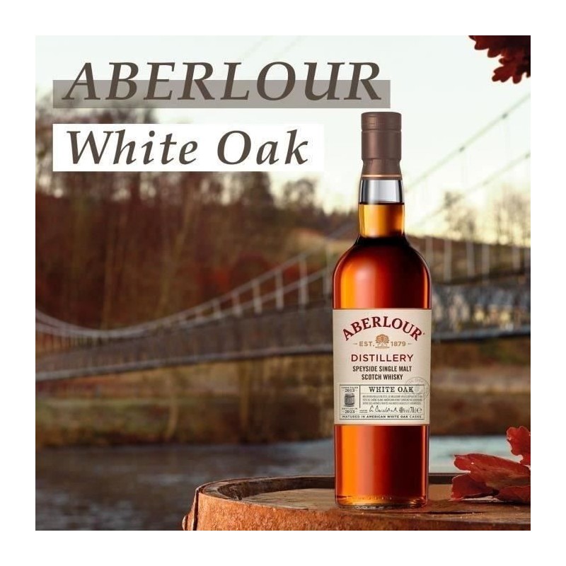 Aberlour - White Oak - Whisky Ecossais Single Malt - 40,0% Vol. - 70cl