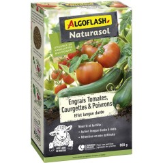 Engrais potager - ALGOFLASH NATURASOL - Tomates, courgettes, poivrons