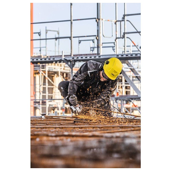 Casque de protection industrielle - ABUS - SCATOR - Jaune Casque de protection industrielle - ABUS - SCATOR - Jaune