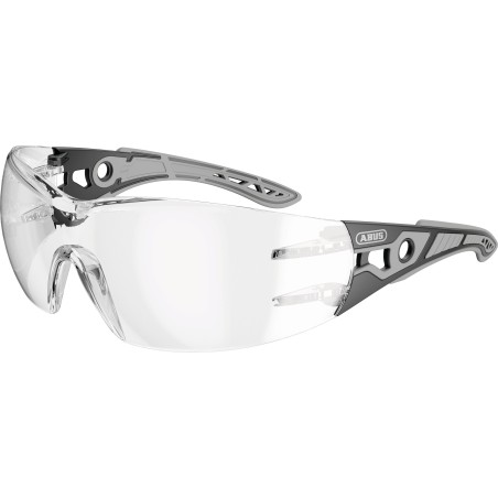 Lunettes de chantier - ABUS - XACTO - Verres noir/gris transparent eff
