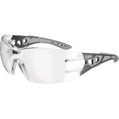 Lunettes de chantier - ABUS - XACTO - Verres noir/gris transparent effet velours