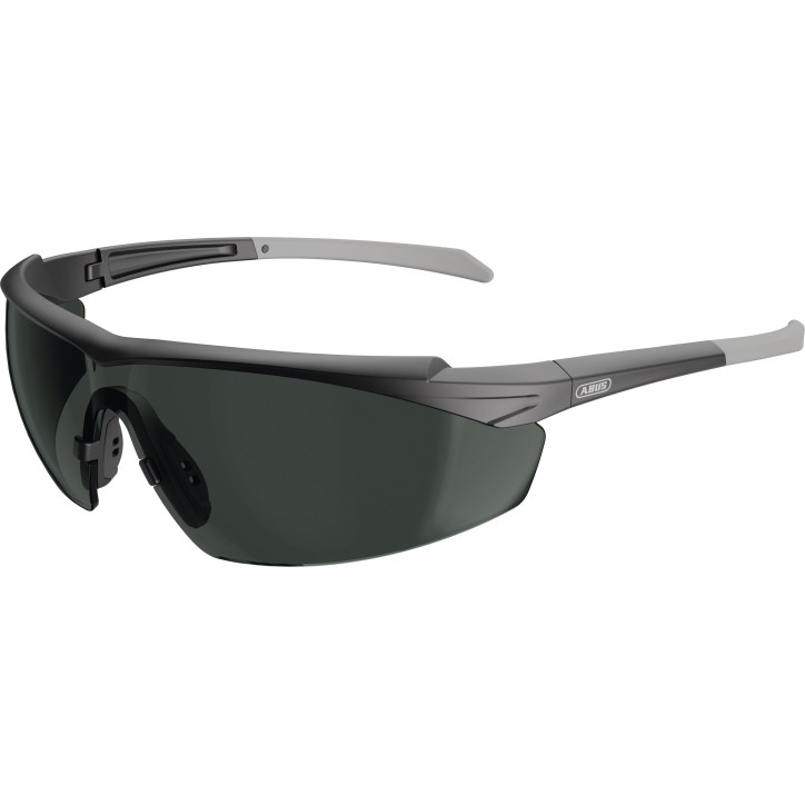 Lunettes de chantier - ABUS - OCUDO - Verres teintée noir/gris effet velours Lunettes de chantier - ABUS - OCUDO - Verres teintée noir/gris effet velours