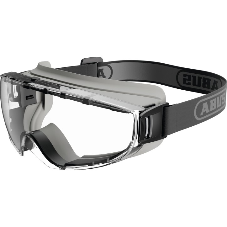 Lunettes de chantier - ABUS - PROTEO - Verres transparents teintés noir/gris velours Lunettes de chantier - ABUS - PROTEO - Verres transparents teintés noir/gris velours