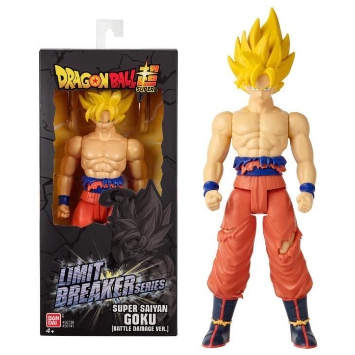Figurine géante Super Saiyan Goku (Battle Damage Ver.) - BANDAI - Dragon Ball - 30 cm