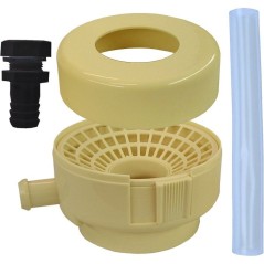 Récupérateur d'eau - BELLI - Cubique - 1000 L - Beige