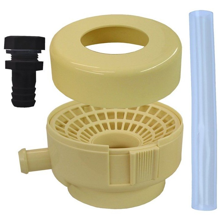 Récupérateur d'eau - BELLI - Cubique - 1000 L - Beige
