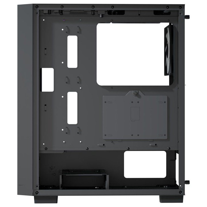 Boitier PC sans alimentation - AEROCOOL B509A Flow - ACCM-BD02063.11 - Moyen tour - Format ATX - Noir Boitier PC sans alimentation - AEROCOOL B509A Flow - ACCM-BD02063.11 - Moyen tour - Format ATX - Noir
