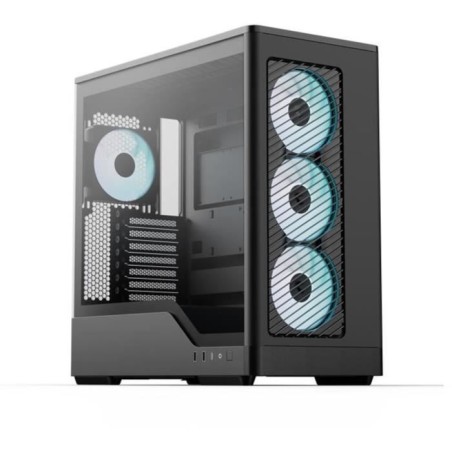 Boîtier PC sans alimentation - AEROCOOL - D520A-BK V1 - Moyen tour -