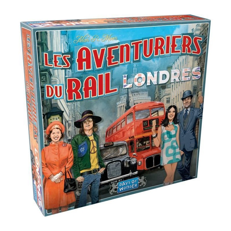 Days of Wonder | Les Aventuriers du Rail : Londres | Jeu de société