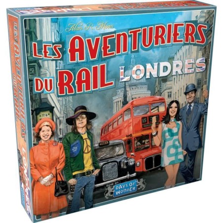 Days of Wonder | Les Aventuriers du Rail : Londres | Jeu de société