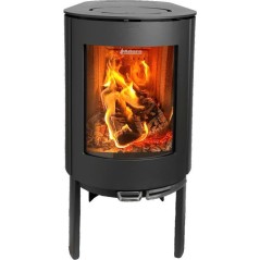 Poele a bois - ADURO - Aduro 23 - 9 Kw - Vitre frontale incurvée et v