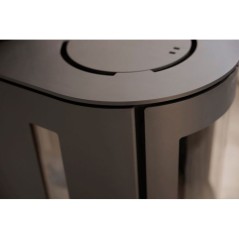 Poele a bois - ADURO - Aduro 23 - 9 Kw - Vitre frontale incurvée et v