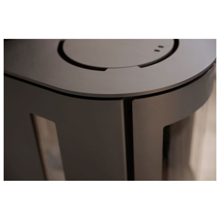 Poele a bois - ADURO - Aduro 23 - 9 Kw - Vitre frontale incurvée et vitres latérales - Option de cuisson - Régule de l'arriv Poele a bois - ADURO - Aduro 23 - 9 Kw - Vitre frontale incurvée et vitres latérales - Option de cuisson - Régule de l'arriv