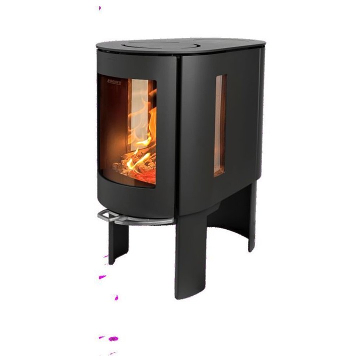 Poele a bois - ADURO - Aduro 23 - 9 Kw - Vitre frontale incurvée et vitres latérales - Option de cuisson - Régule de l'arriv Poele a bois - ADURO - Aduro 23 - 9 Kw - Vitre frontale incurvée et vitres latérales - Option de cuisson - Régule de l'arriv