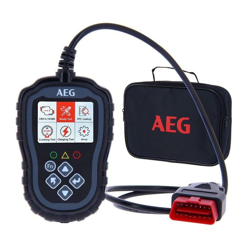 Outil de diagnostic - AEG - OBD2 Evol 2 - Test démarrage - État circ