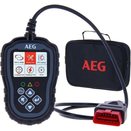 Outil de diagnostic - AEG - OBD2 Evol 2 - Test démarrage - État circ