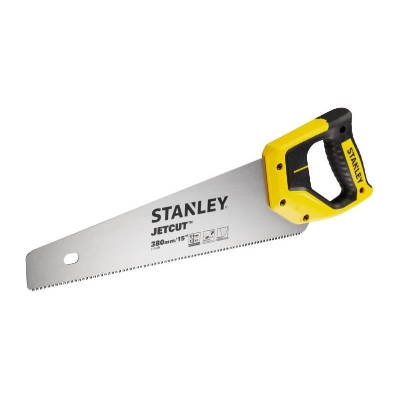 Scie Egoine - STANLEY - 2-15-594 - Jetcut - Coupe Fine - 380 mm Scie Egoine - STANLEY - 2-15-594 - Jetcut - Coupe Fine - 380 mm