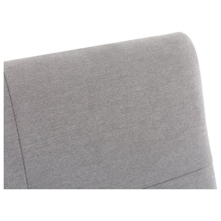 Canapé convertible - 3 places - AGATHE - Tissu Gris Greige - 180 x 74 x 72 cm