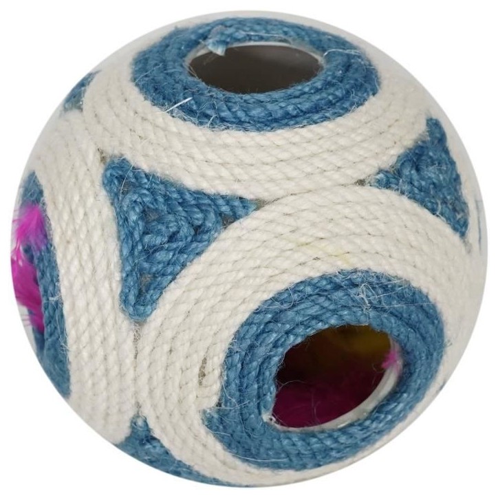 Griffoir XXL - AIMÉ - Boule Bleue + 1 Balle 11.5cm Griffoir XXL - AIMÉ - Boule Bleue + 1 Balle 11.5cm