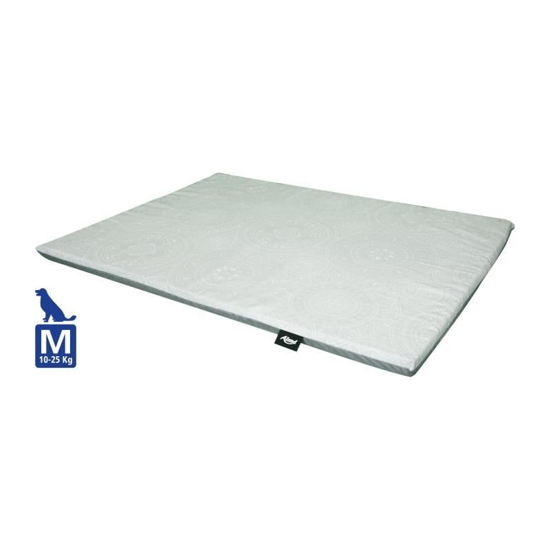 Couchage pour chien - AIME - Tapis plat - Taille L - 80 x 60 x 3 cm