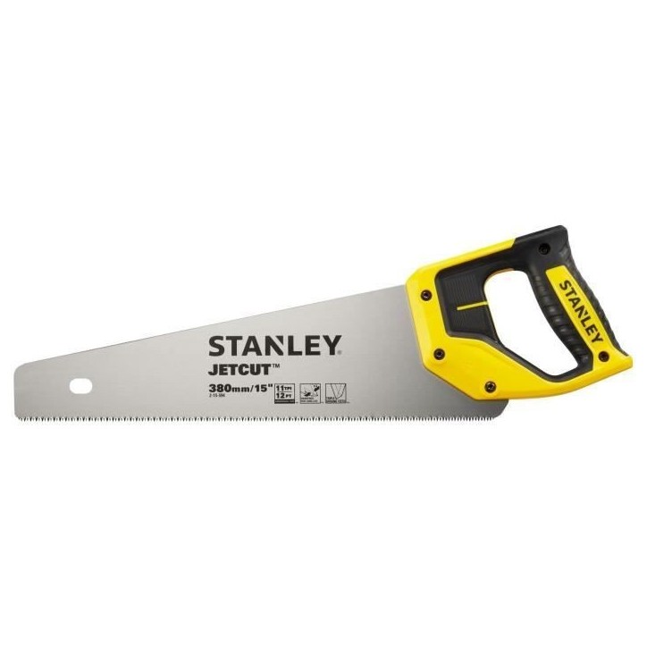Scie Egoine - STANLEY - 2-15-594 - Jetcut - Coupe Fine - 380 mm