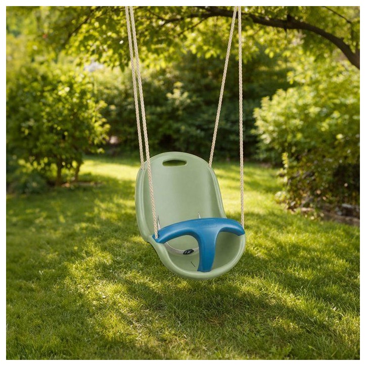 Siege bébé pour portique - ALEO BY TRIGANO - 9615P8 - Vert /Bleu Siege bébé pour portique - ALEO BY TRIGANO - 9615P8 - Vert /Bleu