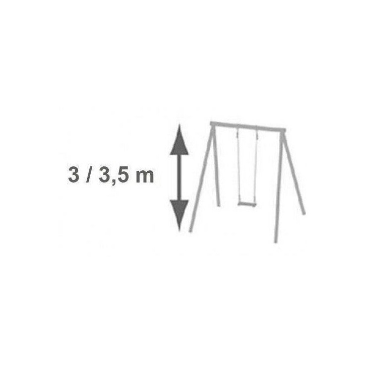 Anneaux métal pour portique 3 m - 3,5 m Trigano Anneaux métal pour portique 3 m - 3,5 m Trigano