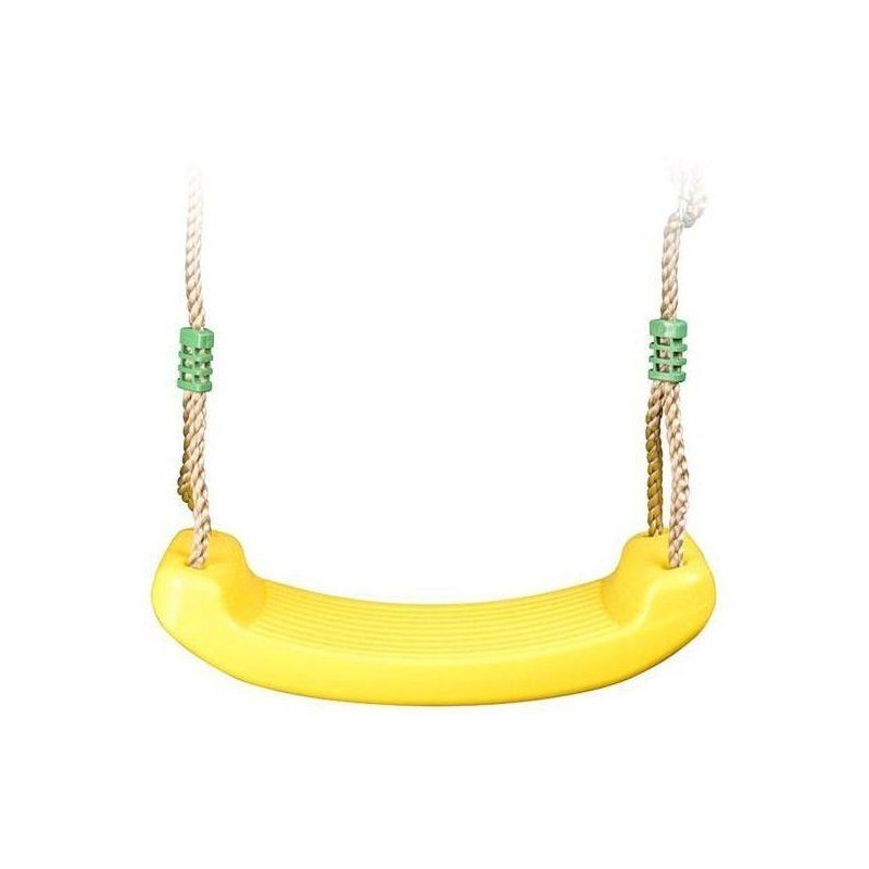 Balançoire plastique jaune pour portique 2 m - 2,5 m Trigano