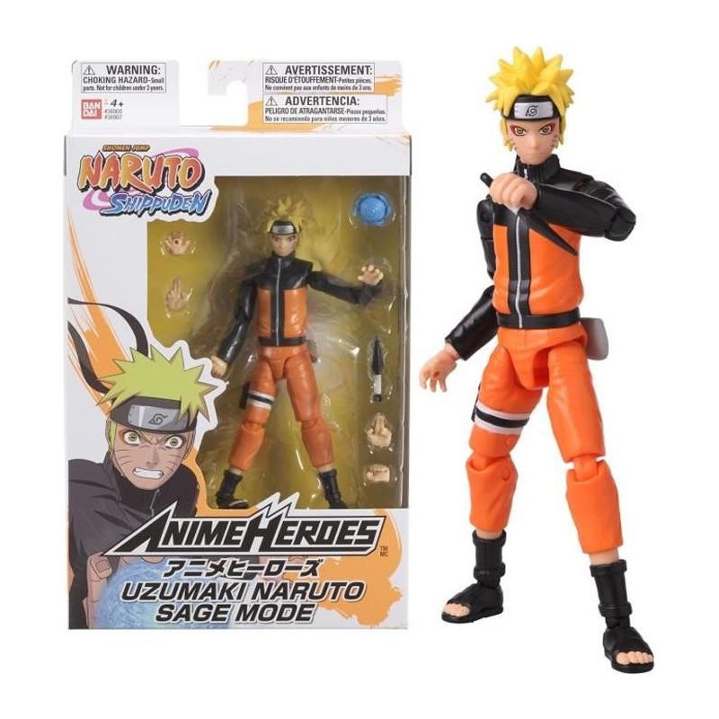 Figurine Naruto Mode Hermite - BANDAI Anime Heroes - 17 cm - 16 points Figurine Naruto Mode Hermite - BANDAI Anime Heroes - 17 cm - 16 points