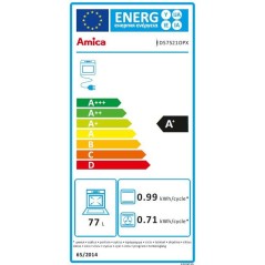 Four encastrable - Pyrolyse + Hydro clean - AMICA - ED57521OPX - Inox