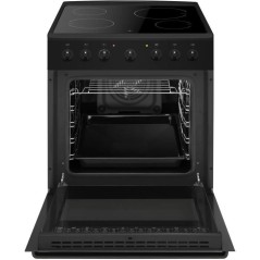 Cuisiniere vitrocéramique - AMICA - ACV6003RN - 4 feux - 1500 W - 60 cm - Noir