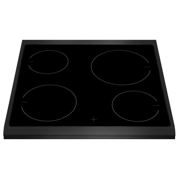 Cuisiniere vitrocéramique - AMICA - ACV6003RN - 4 feux - 1500 W - 60 cm - Noir Cuisiniere vitrocéramique - AMICA - ACV6003RN - 4 feux - 1500 W - 60 cm - Noir