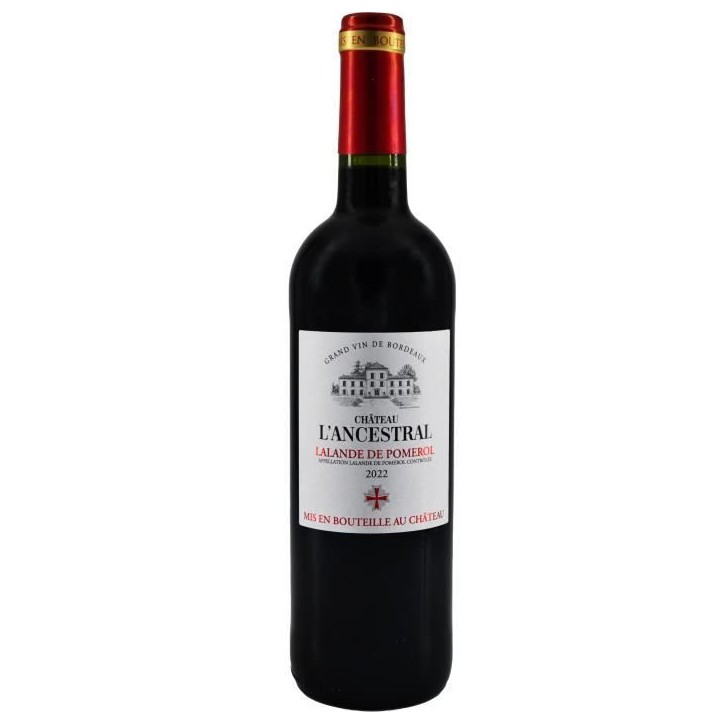 Château L'Ancestral 2022 Lalande de Pomerol - Vin rouge du Sud Ouest
