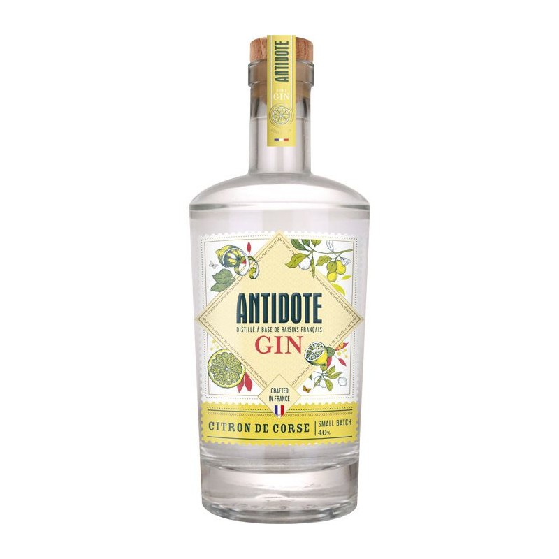 Antidote - Citron de Corse - Gin - 40,0% Vol. - 70cl