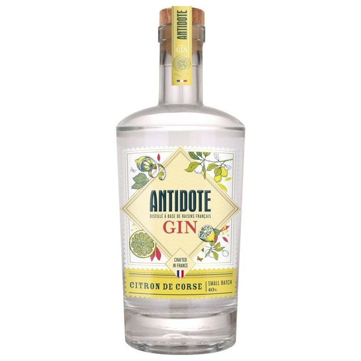 Antidote - Citron de Corse - Gin - 40,0% Vol. - 70cl