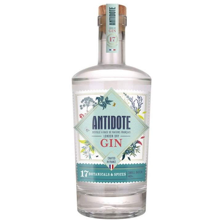 Antidote - 17 botanicals & spices - London dry Gin - 40,0% Vol. - 70cl