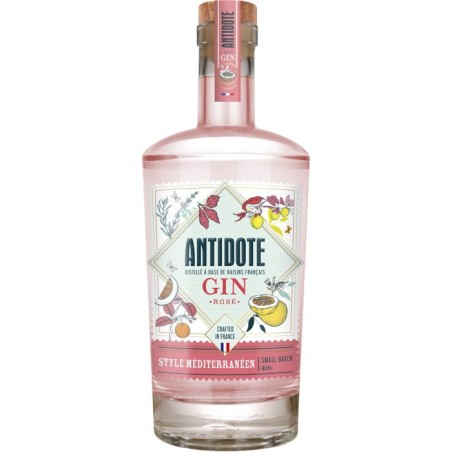 Antidote - Style Méditerranéen - Rosé - Gin - 40,0% Vol. - 70cl