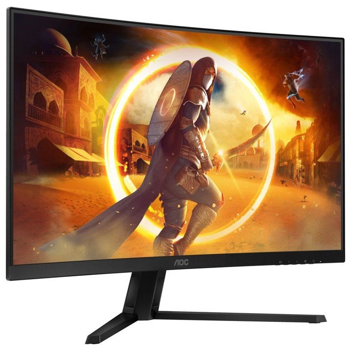 Ecran PC incurvé Gamer - AOC - 32'' - QHD - 180Hz - Dalle Fast VA - 0,5ms - CQ32G4VE Ecran PC incurvé Gamer - AOC - 32'' - QHD - 180Hz - Dalle Fast VA - 0,5ms - CQ32G4VE