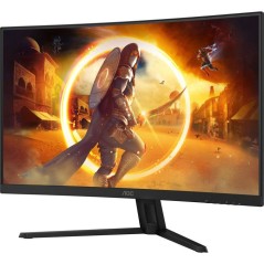 Ecran PC incurvé Gamer - AOC - 32'' - QHD - 180Hz - Dalle Fast VA - 0