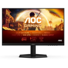 Ecran PC Gamer - AOC - 23,8'' - FHD - 180Hz - Dalle Fast IPS - 0,5 ms