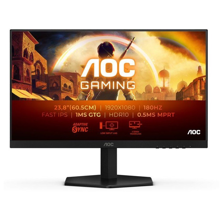 Ecran PC Gamer - AOC - 23,8'' - FHD - 180Hz - Dalle Fast IPS - 0,5 ms - 24G42E Ecran PC Gamer - AOC - 23,8'' - FHD - 180Hz - Dalle Fast IPS - 0,5 ms - 24G42E