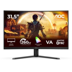Ecran PC incurvé Gamer - AOC - 32'' - FHD - 260Hz OC (240Hz natif) -