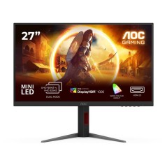 Ecran PC Gamer - AOC - 27'' - 4K/FHD - 160Hz/320Hz - Dalle MiniLED Fas