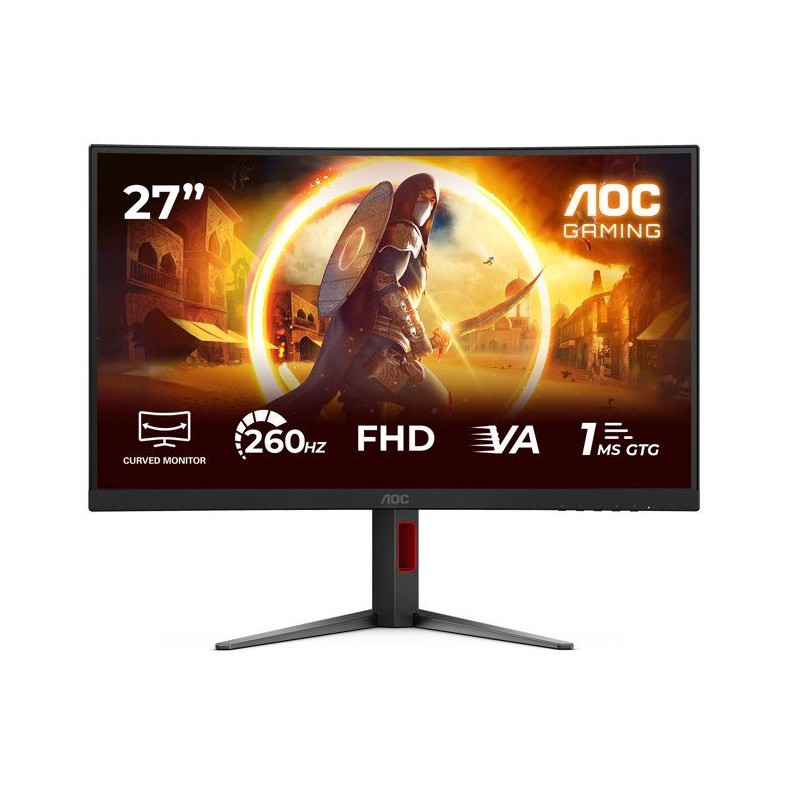 Écran PC incurvé – AOC – 27 Full HD – 260Hz – Fast VA – 0,